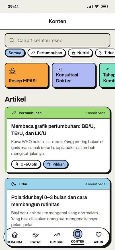 Layar Konten